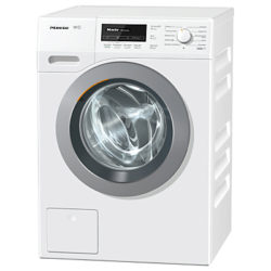 Miele WKB130 Freestanding Washing Machine, 8kg Load, A+++ Energy Rating, 1600rpm Spin, White